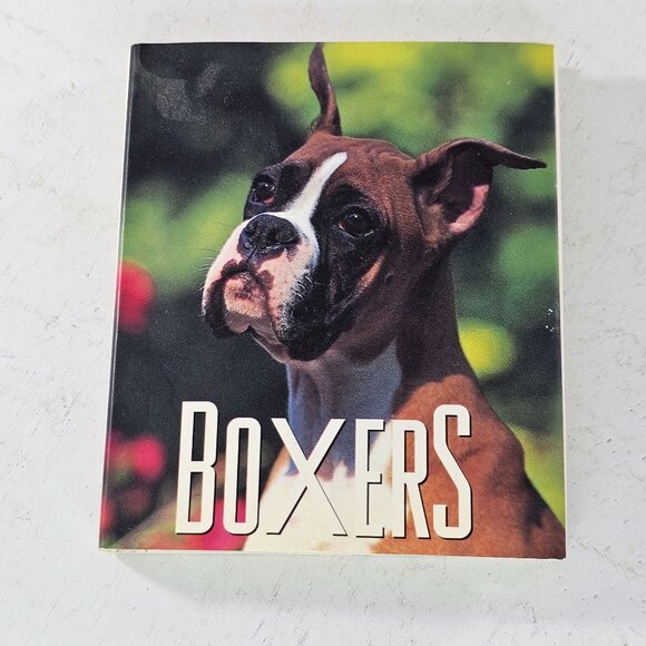 Boxers Miniature Book By Julie Mars Andrews & McMeel Gift Book - Picture 8 of 8